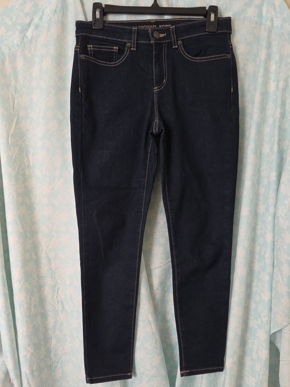 Michael Kors Women’s Navy Cropped Skinny Jeans